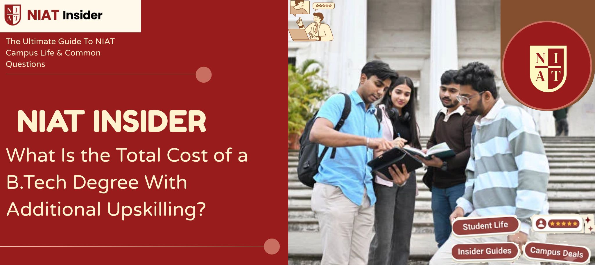What Is the Total Cost of a B.Tech Degree With Additional Upskilling?